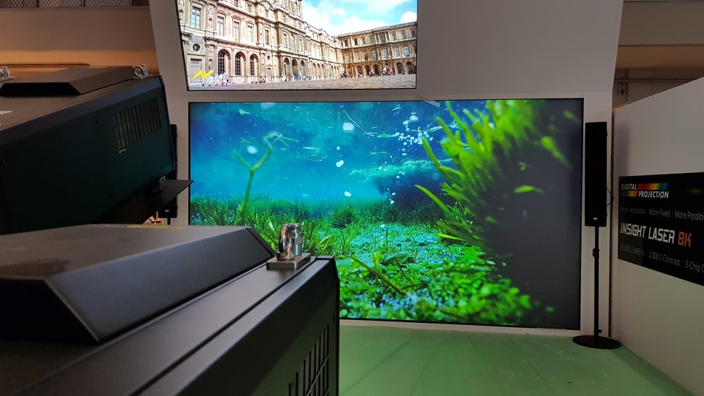 Delta’s Next-Generation Technologies Enable the World’s First  8K 25,000 lumen DLP® Projector Launched at ISE 2018